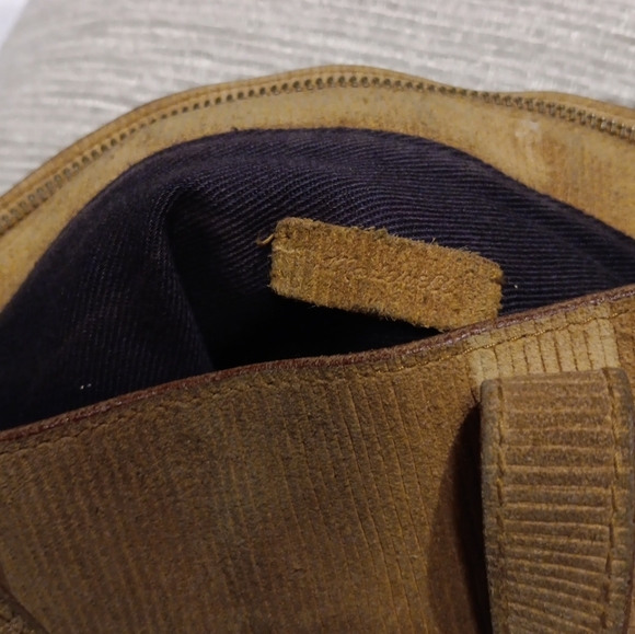 Madewell Tan Leather Tote Bag with Sturdy Handles  Crossbody - Picture 8 of 8